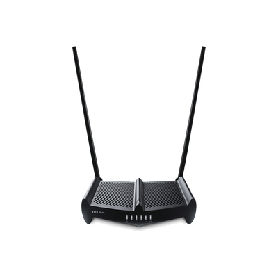 Router Inalámbrico de Alta Potencia, 2.4 GHz, 300 Mbps, 2 antenas externas omnidireccional 9 dBi, 4 Puertos LAN 10/100 M