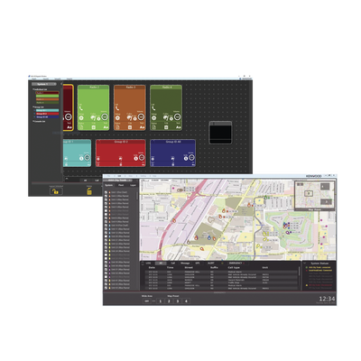 Software base para gestión de radios KENWOOD. Req. licencias de despacho, GPS, Grabación de Llamadas, 100% IP, Emergenci