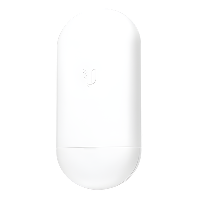 NanoStation airMAX Loco5AC CPE hasta 450 Mbps, 5 GHz (5150 – 5875 MHz), con antena integrada de 13 dBi, no incluye adapt