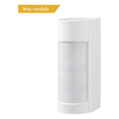 Detector de Movimiento Pasivo / Inalambrico (Alimentación) / 100% Exterior / Compatible con cualquier panel de alarma