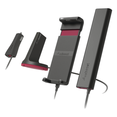 Kit Amplificador de señal celular 4G LTE, 3G y VOZ. Especial para vehículos donde el conductor o copiloto requiere la ma