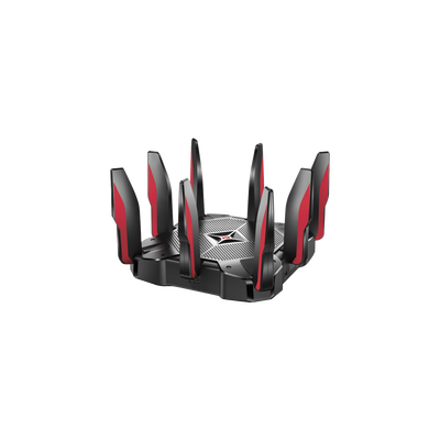 Router de juegos de banda triple AC5400 MU-MIMO 1 puerto WAN 10/100/1000 Mbps y 8 puertos LAN 10/100/1000 Mbps, 2 puerto