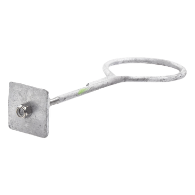 Ancla con Aro, largo: 40 cm. de 1/2″ de espesor para Losa o Pared. Galvanizado por Inmersión.