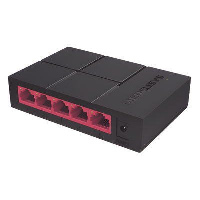 Switch no administrable para escritorio de 5 puertos 10/100/1000 Mbps