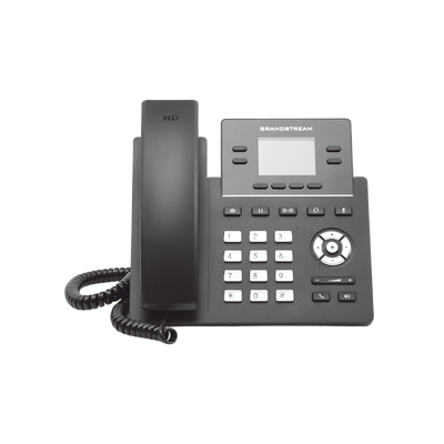 Teléfono IP Grado Operador, 4 líneas SIP con 2 cuentas, pantalla a color 2.4″, PoE, codec Opus, IPV4/IPV6 con gestión en