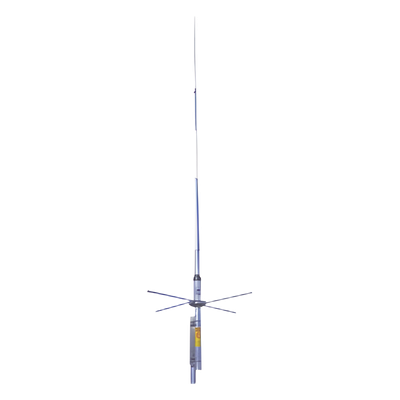 Antena de VHF para Aplicaciones Fijas o Repetidoras / Ajustable 136-144 MHz / Ganancia 7 dBd / PotenciaVHF Antena Base /