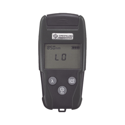 Medidor de Alta Potencia para Fibra Óptica con Localizador Visual de Fallos (VFL), entrada universal de 2.5 mm (para con