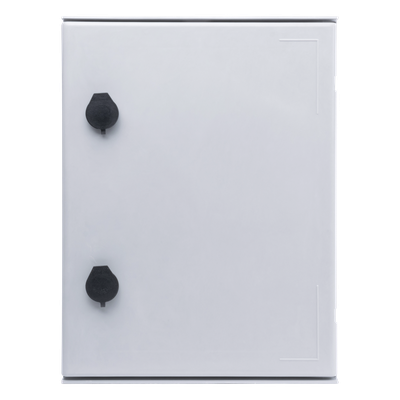 Gabinete de Poliéster IP65 Uso en Intemperie (300 x 400 x 200 mm) con Placa Trasera Interior (Incluye Chapa y Llave).
