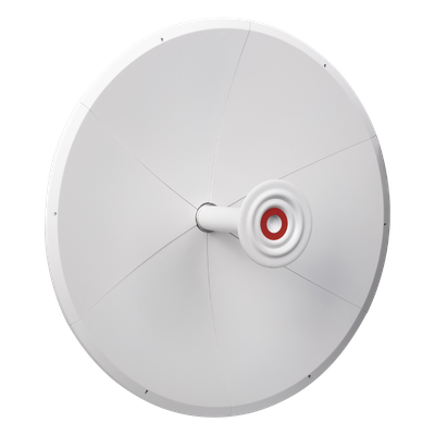 Antena direccional para C5x, Doble polaridad 45 ° y 90 °, 4.9 – 6.5 GHz, 2 ft, Ganancia de 30 dBi, Montaje incluido