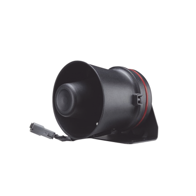 Bocina de uso Rudo para Motocicleta de 100 W, Alto Rendimiento y Base en Aluminio, 8 Ohm de Impedancia