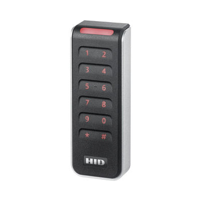Lector con Teclado SIGNO Estandar Multitecnologia/ 20KNKS-00-000000/ Garantia de Por Vida/ Pigtail/Wiegand & OSDP