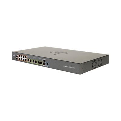 Switch PoE cnMatrix EX2016M-P de 16 puertos (8x 802.3af/at Gigabit, 6x 802.3bt 2.5 Gigabit, 2x SFP+), Capa 3, 240 W, ges
