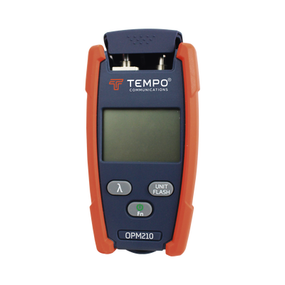 Medidor de Potencia (Micro OPM) para Fibra Óptica con Localizador Visual de Fallos (VFL), entrada universal de 2.5 mm (p