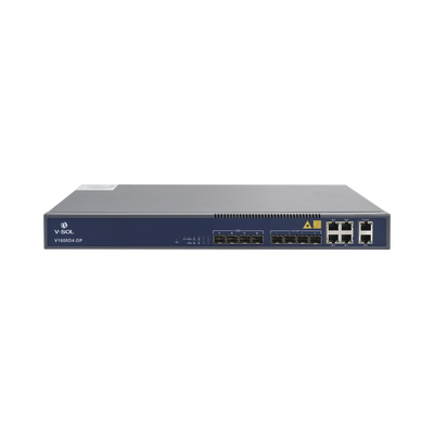 OLT de 4 puertos EPON con 8 puertos Uplink (4 puertos Gigabit Ethernet + 4 puertos Gigabit Ethernet SFP) , hasta 256 ONU