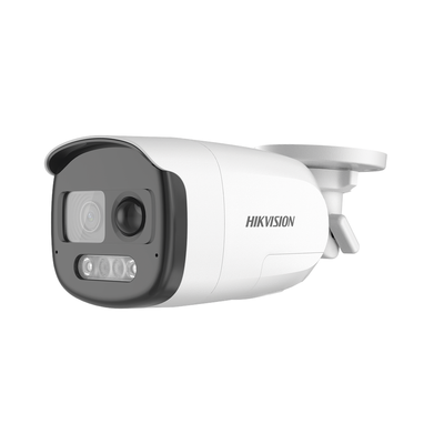 Bala TURBOHD 2 Megapixel (1080p) / Imagen a Color 24/7 / Lente 2.8 mm / Luz Blanca 40 mts / Exterior IP67 / WDR 130 dB /