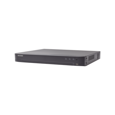 (RECONOCIMIENTO DE ROSTROS) DVR 4 Megapixel / 8 Canales TURBOHD + 4 Canales IP / 1 Bahía de Disco Duro / 1 Canal de Audi