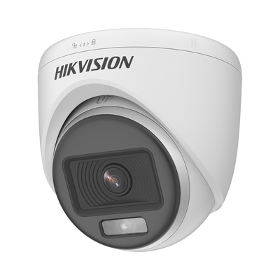Turret TURBOHD 2 Megapixel / Imagen a color 24/7 / Lente 2.8 mm / Luz Blanca 40 mts / Exterior IP67 / TVI-AHD-CVI-CVBS /
