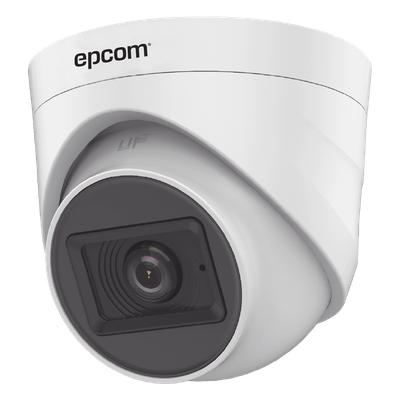 AUDIO POR COAXITRON / Domo TURBOHD 2 Megapixel (1080p) / Gran Angular 106° / Lente 2.8 mm / 20 mts IR EXIR / Interior /