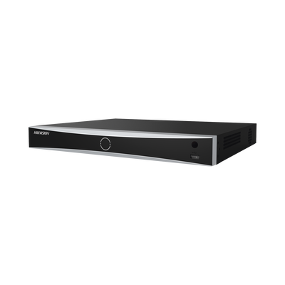 NVR 12 Megapixel (4K) / Reconocimiento Facial / 8 Canales IP / 2 Bahías de Disco Duro / Filtro de Falsas Alarmas / Detec