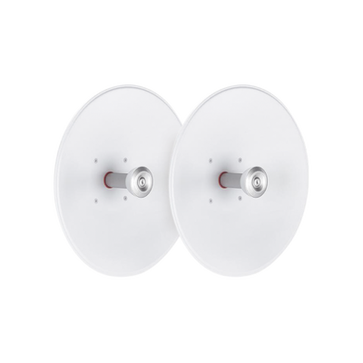 Paquete de 2 antenas UltraDish de 27.5 dBi, conector tipo Twistport y montaje innovador, 5180 – 6400 MHz
