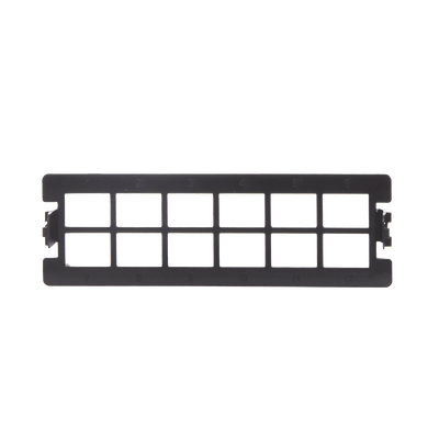 Placa acopladora vacía para Distribuidor de Fibra Óptica LP-ODF-8024, acepta 12 acopladores SC simplex o 12 acopladores
