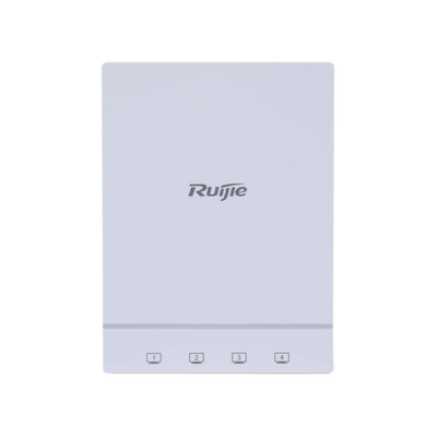 RG-AP180, Punto de Acceso Inalámbrico para Interior de Pared, Doble Banda Wi-Fi 6 de 1.775 Gbps, MU-MIMO 2X2, 4 Puertos