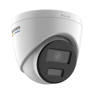 Turret IP 4 Megapixel / Imagen a Color 24/7 / PoE / Lente 2.8 mm / Luz Blanca 30 mts / Exterior IP67 / WDR 120 dB / H.26