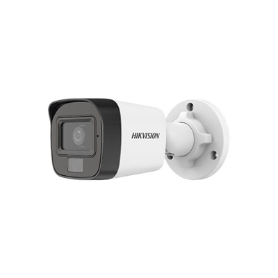 Bala TURBOHD 3K HIBRIDA B/N - Color VU / IR 25 MTS / Lente 2.8 mm / Luz Blanca 20 mts / Exterior IP67 / Microfono Interc
