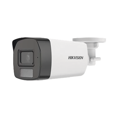 Bala TURBO HD 3K HÍBRIDA B/N – Color VU / IR 40 MTS / Lente 2.8 mm / Luz Blanca 40 mts / Exterior IP67 / Micrófono Inter