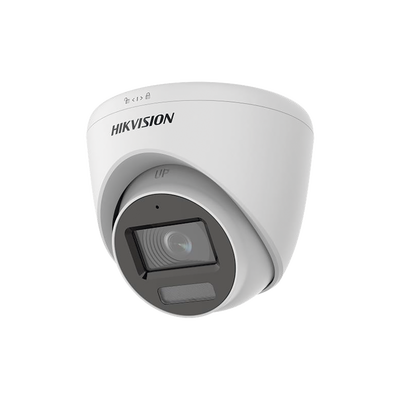 Domo TURBOHD 3K HIBRIDA B/N – Color VU / IR 40 MTS / Lente 2.8 mm / Luz Blanca 20 mts / Exterior IP67 / Microfono Interc