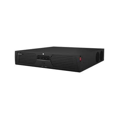 NVR 32 Megapixel (8K) / 32 Canales IP / Soporta Cámaras con AcuSense / 8 Bahías de Disco Duro / 2 Tarjetas de Red / Sopo