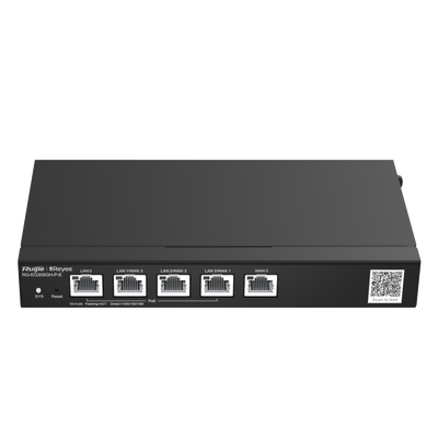 Reyee Router de Oficina PoE de 5 Puertos de Alto Rendimiento, Gestionable en la Nube, 1.5 Gbps, Hasta 300 Clientes, 4 Sa