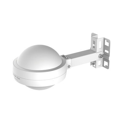 Punto de acceso Wi-Fi 5 para exterior 360°, IP 68, doble banda 802.11ac wave2, 1267 Mbps, 2 puertos GE, hasta 110 usuari