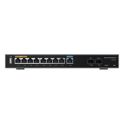 Router Gigabit VPN / Balanceador de cargas / 60,000 sesiones NAT / 9 puertos 10/100/1000 Mbps + 2 puertos SFP (WAN/LAN)