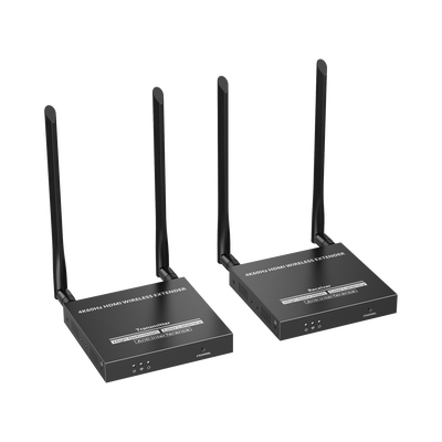 Kit Extensor Inalámbrico | 4K@60Hz | Transmisión hasta 50m | Transferencia IR | Emparejamiento SSID