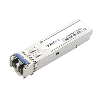 Transceptor Industrial SFP (Mini-Gbic) / Monomodo / 1.25 Gbps de velocidad / Conectores LC Dúplex / Hasta 20 km de Dista