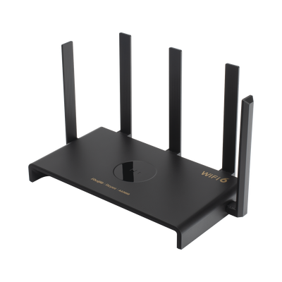 Home Router inalámbrico Gigabit de Doble Banda Wi-Fi 6, Ideal para Juegos, 1 x Puerto WAN Base-T 10/100/1000, 3 x Puerto
