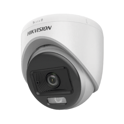 Turret de 2 MP / HIBRIDA B/N – Color VU / IR 20 MTS / Lente 2.8 mm / Luz Blanca 20 mts
