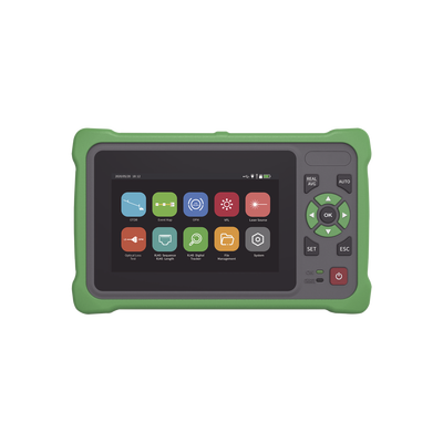 OTDR Touch para Pruebas en los Enlaces de Fibra Óptica / Longitudes de onda 1310nm y 1550nm / Incluye Función VFL / Incl