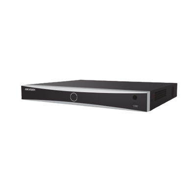 NVR 12 Megapixel (4K) / 8 canales IP / 8 Puertos PoE / AcuSense / Evita Falsas Alarmas / Reconocimiento facial / 2 Bahía