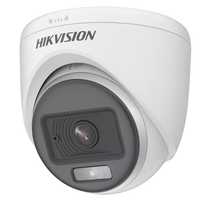 Turret TurboHD / Colorvu 3k / Lente De 2.8 mm / Luz Blanca Hasta 20 mtr / Audio Por Coaxitron / Microfono Incorporado /