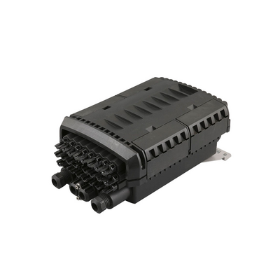 Caja de Distribución de Fibra Óptica para 24 Empalmes con 16 Acopladores SC/APC. Enterrado Directo, IP68, Splitter 1×16