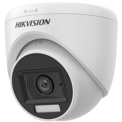 DOMO TURBOHD 2 MPX HIBRIDA B/N – COLOR VU / IR 20 MTS / LENTE 2.8 MM / LUZ BLANCA 20 MTS / EXTERIOR IP67 / MICROFONO INT