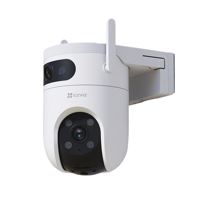 Camara IP Dual 1 Lente Fijo 1 Lente PT Exterior 3K / Wi-Fi / Auto Seguimeinto / Deteccion Inteligente de Humanos y Vehic