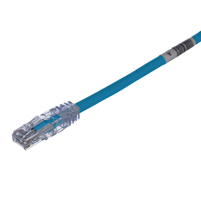 Cable de Parcheo TX6, UTP Cat6, 24 AWG, LSZH, Color Azul, 1.5 Metros