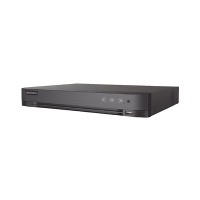 DVR 16 Canales TURBOHD + 8 Canales IP / 5 Megapixel Lite – 3K Lite / Audio de Dos Vías por Coaxitron / Reconocimiento Fa