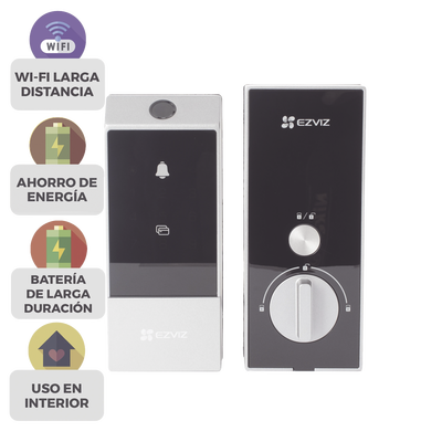 Cerradura Inteligente / Wi-Fi / Bluetooth / Códigos Temporales Para Visitantes / Lectura de Huella / Lectura de Tag / Co
