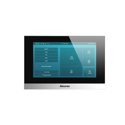 Monitor Linux de 7 Pulgada para interior / Intercom SIP / Compatible con cualquier frente de calle AKUVOX / WIFI