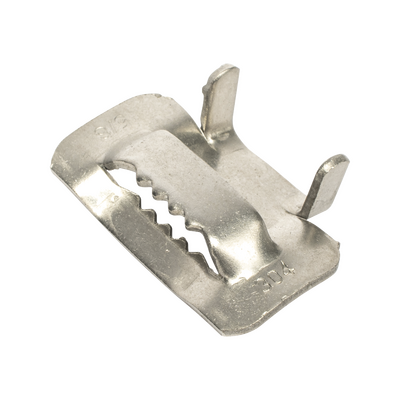 Hebilla para cinta bandit de Acero Inoxidable T, 1/2″.