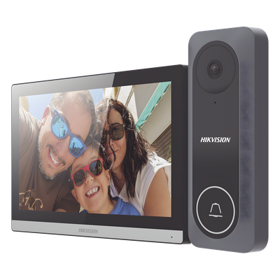 Kit de Videoportero TurboHD con Pantalla LCD a Color de 7″ / Frente de Calle para Exterior de Policarbonato / 720p (1 Me